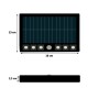 Solarstrahler - Schwenkbar - Led - 5W Chip - Bewegungssensor - 4000K