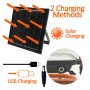 Tragbarer 50W Solar-LED-Flutlichtstrahler - 3CCT - Lumileds Chip IP65