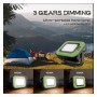 Tragbarer LED-Solarstrahler - CCT - 1200 Lumen - Power Bank + USB aufladbar