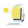 Tragbarer Solar-LED-Strahler - 4W - Powerbank + USB wiederaufladbar