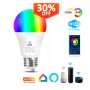 10W SMART Wifi RGB+CCT LED-Lampen - A60 Dimmbar - E27
