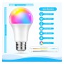 10W SMART Wifi RGB+CCT LED-Lampen - A60 Dimmbar - E27