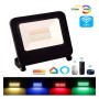 LED Flutlichtstrahler 50W SMART Wifi RGB+CCT - Dimmbar