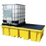 Doppel-IBC Weichabgedeckte Auffangpalette 1140L Wanne