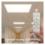 LED Panel 60x60 - Dimmbar - 40W CCT + RGB + SMART Google - Alexa