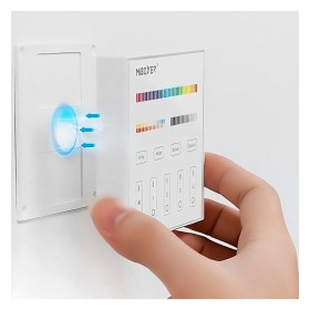 RF-Touchpanel-Steuerung für Wand-LED RGB + CCT 4 Zonen