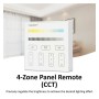 Wand-Fernbedienpanel B2 - Für LED CCT Lichter 4 Zonen - (2.4GHz)