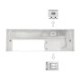 LED Leuchtpoller Weiss 6W IP65 - Oberfläche - KOUVOLA - CCT Wählbare Farbe