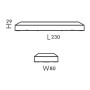 LED Leuchtpoller Weiss 6W IP65 - Oberfläche - KOUVOLA - CCT Wählbare Farbe