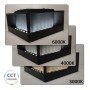 Solar-LED-Wegeleuchte - Wandmontiert - Quadratisch - Aluminium - 20x20cm -CCT