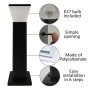 Wegeleuchte LED Quadratisch 9W - GARDEN - 5CCT - Aussenbereich 56,5 cm