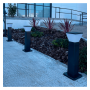 Wegeleuchte LED Quadratisch 9W - GARDEN - 5CCT - Aussenbereich 56,5 cm