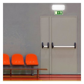 4W LED Notlicht Decke + Option - IP20 6000K