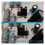 4W LED Notlicht Decke + Option + Kit Dauerlicht - IP65 6000K