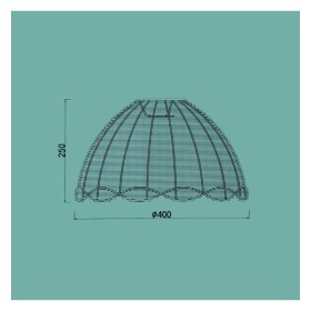 Hängelampe - KOSTA - für LED E27