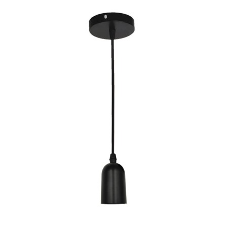 Hängelampe - VINTAGE SCHWARZ - für E27