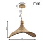 Lampe Suspendue - BAMBOO BALI - pour LED E27