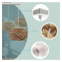 Lampe Suspendue - RATTAN KAWASSI - pour LED E27