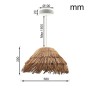 Lampe Suspendue - RATTAN MALAY - pour LED E27