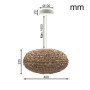 Lampe Suspendue - RATTAN MEDAN - pour LED E27