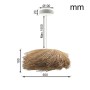 Lampe Suspendue - RATTAN PERAK - pour LED E27