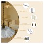 LED-Pendelleuchte - ARDALA - für E27 LED