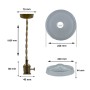 LED-Pendelleuchte - BJORN - für E27 LED
