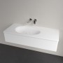 Villeroy & Boch Antao Schrankwaschtisch 120 x 50 cm, ohne Überlauf und ohne Hahnloch