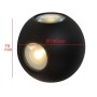 LED Wandleuchte 12W VIBORG Aussenbeleuchtung 3000K