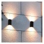 LED Wandleuchte Aussen - IP65 - GU10 x2