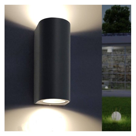 LED Wandleuchte Aussen - IP65 - GU10 x2