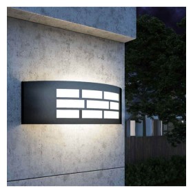 LED Wandleuchte Aussenbereich GOTHENBURG GRAU für E27 Lampen IP44