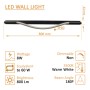 LED-Anwendung 8W - RIGEL - Innenwand - 3500K