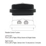 LED-Wandleuchte für Innen- und Aussenbereiche - 20W 3CCT - Mit PIR-Bewegungssensor - IP65
