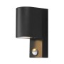 LED-Wandleuchte Innen und Aussen - IP65 - GU10 - Mit PIR-Bewegungssensor
