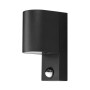 LED-Wandleuchte Innen und Aussen - IP65 - GU10 - Mit PIR-Bewegungssensor