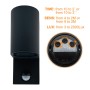 LED-Wandleuchte Innen und Aussen - IP65 - GU10 - Mit PIR-Bewegungssensor
