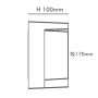 Wandlampe - LED - 15W - STOCKHOLM - Wählbare CCT-Farbe - IP65