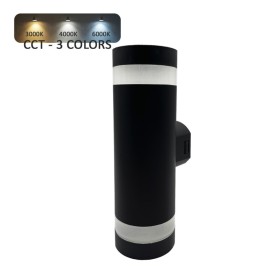 Wandlampe - LED - 18W - SOLNA - Wählbare CCT-Farbe - IP65