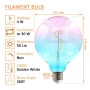 LED-Filament-Glühbirne - ORCHIDEA - 4W E27 - G125 - Bernstein