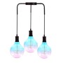 LED-Filament-Glühbirne - ORCHIDEA - 4W E27 - G125 - Bernstein
