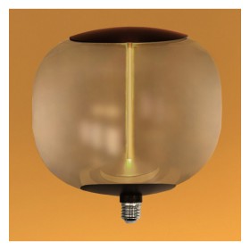 LED-Filamentlampe Rauchglas BIG - 4W E27 - T220 - Bernstein
