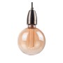 LED-Lampe - Modern - Bernsteinkristall - 4W - E27 - G125 - Dimmbar