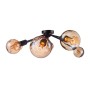 LED-Lampe - Modern - Bernsteinkristall - 4W - E27 - G125 - Dimmbar