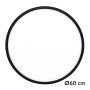 40W LED Deckenleuchte DIMMBAR - OSLO - Schwarz - Ø60 cm - SELECTABLE COLOR - CCT