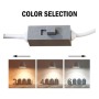 40W LED Deckenleuchte DIMMBAR - OSLO - Schwarz - Ø60 cm - SELECTABLE COLOR - CCT