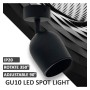 Deckenstrahler Schwenkbar - LEIDEN SCHWARZ - für 1 GU10-Lampe