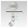 Deckenstrahler schwenkbar - LEIDEN WEISS - für 1 GU10-Lampe