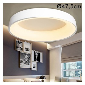 LED Deckenleuchte 36W FRANKFURT - Dimmbar - CCT + Fernbedienung - Ø475mm