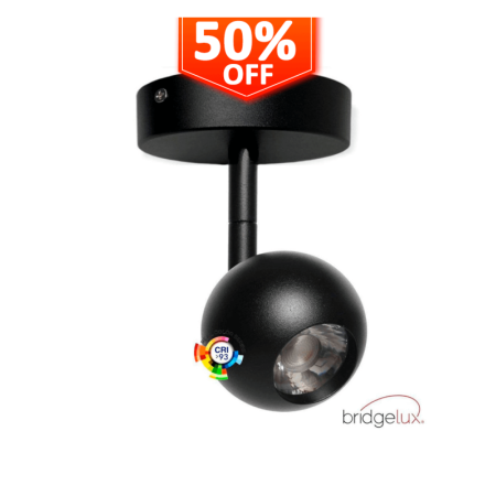 LED-Strahler FENIX Schwarz -12W-8W- 5W - CRI+93 SURFACE - UGR13 - CCT